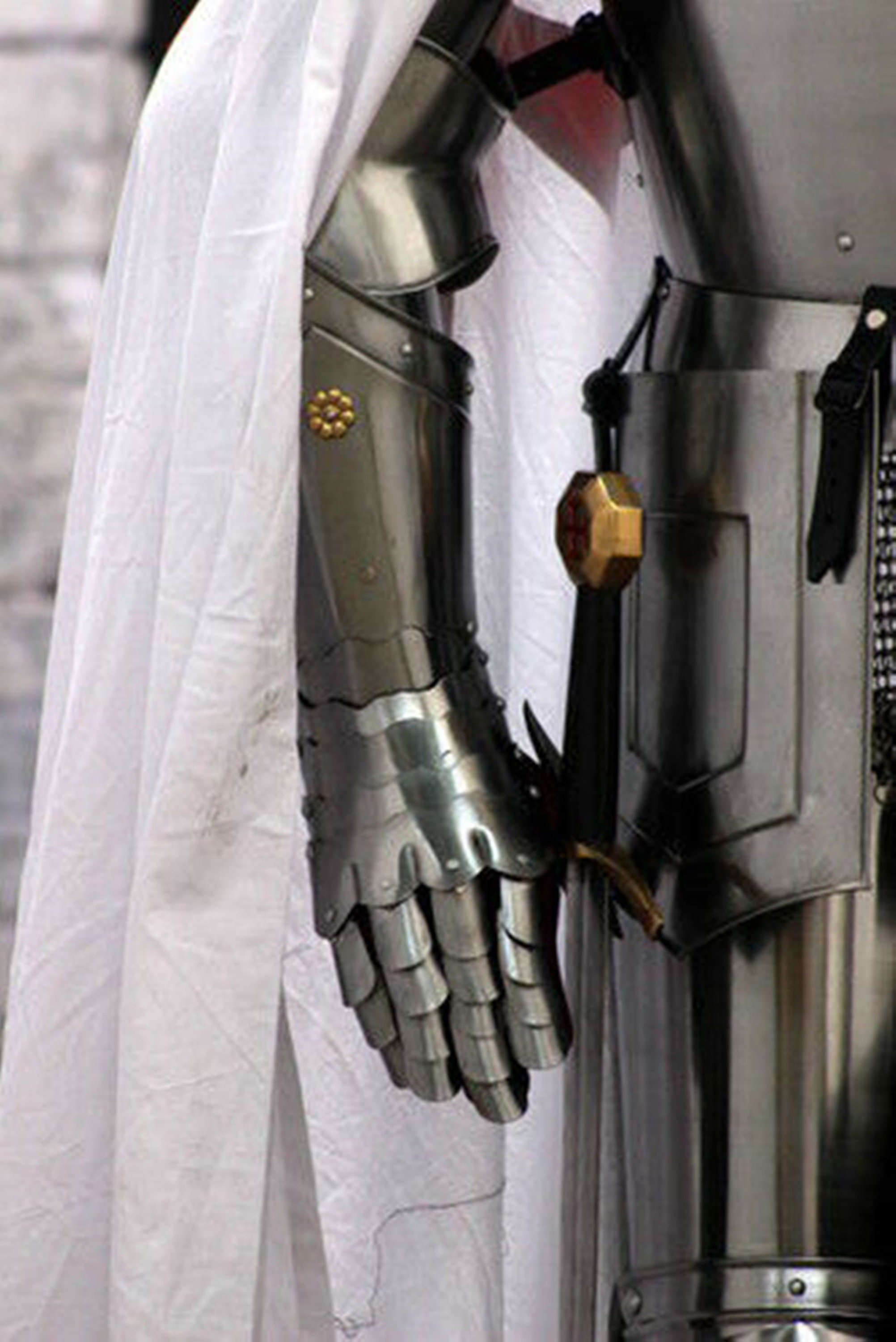 Knight Wearable Suit of Armor Crusader Gothic Full Body Armour Costume