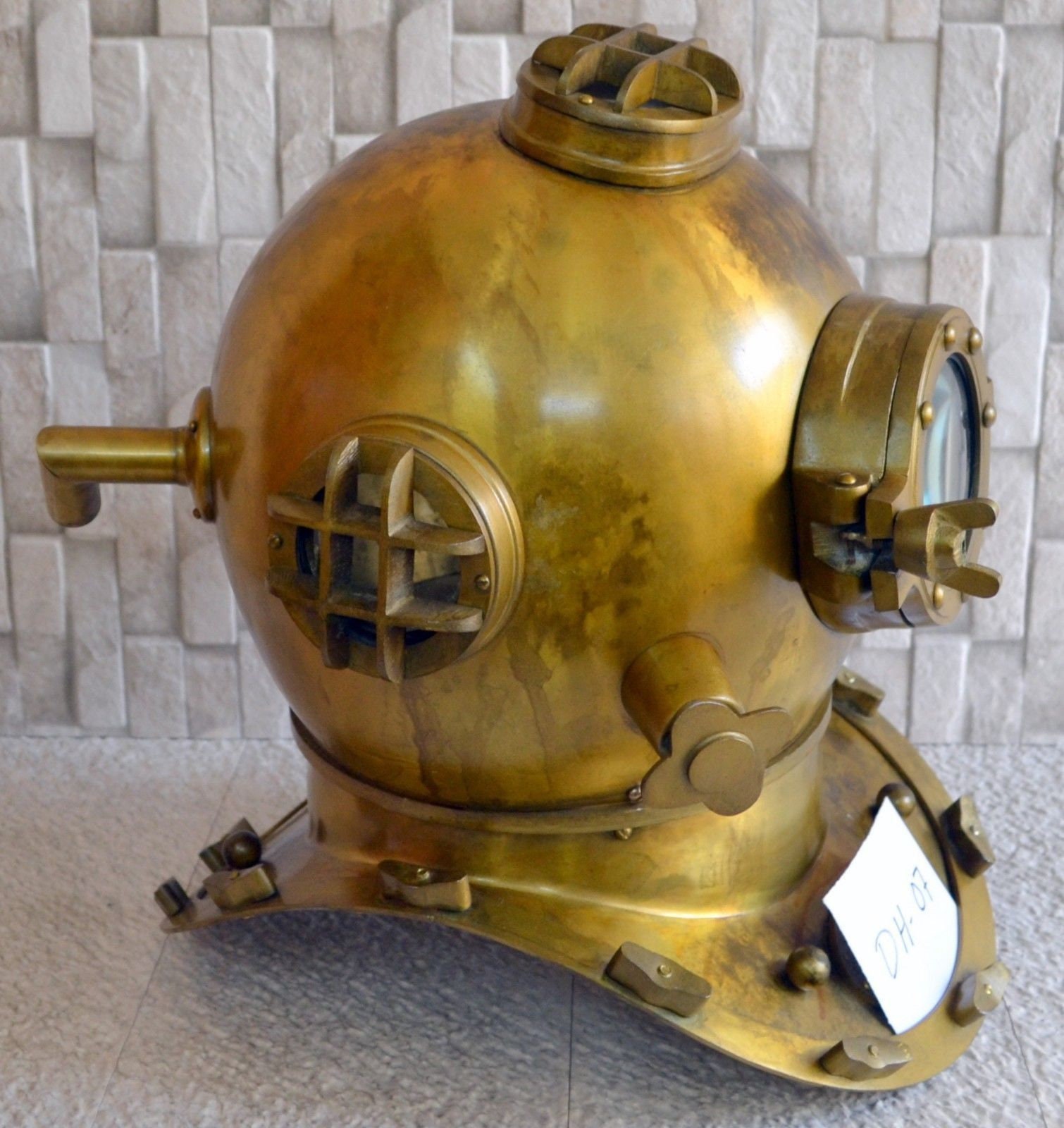 Finished Item Scuba Diving Helmet for Home Decor in Iron and Etsy UK