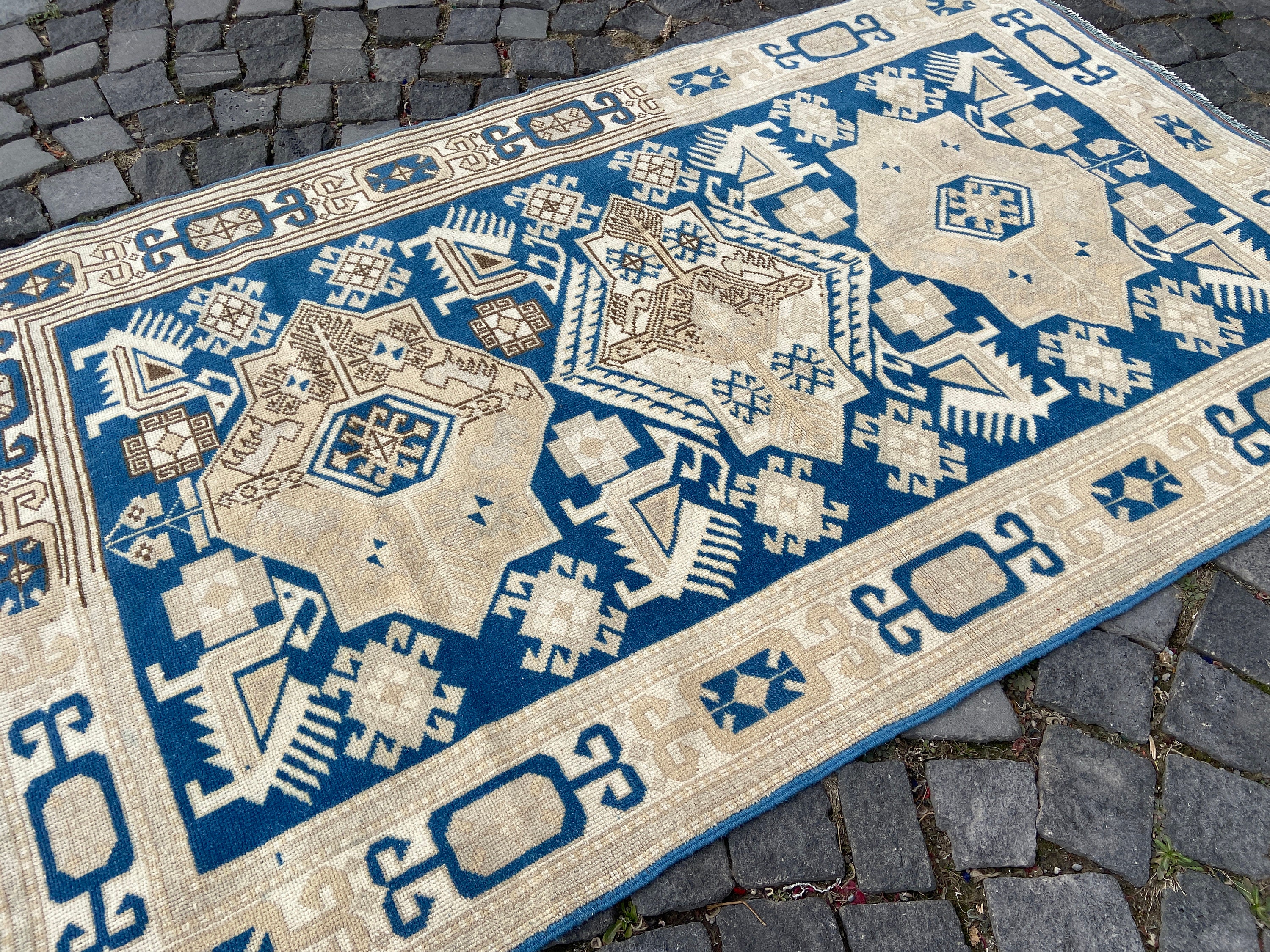 6' x 10' Vintage Turkish Rug, Gray - Radoslawa - Revival™
