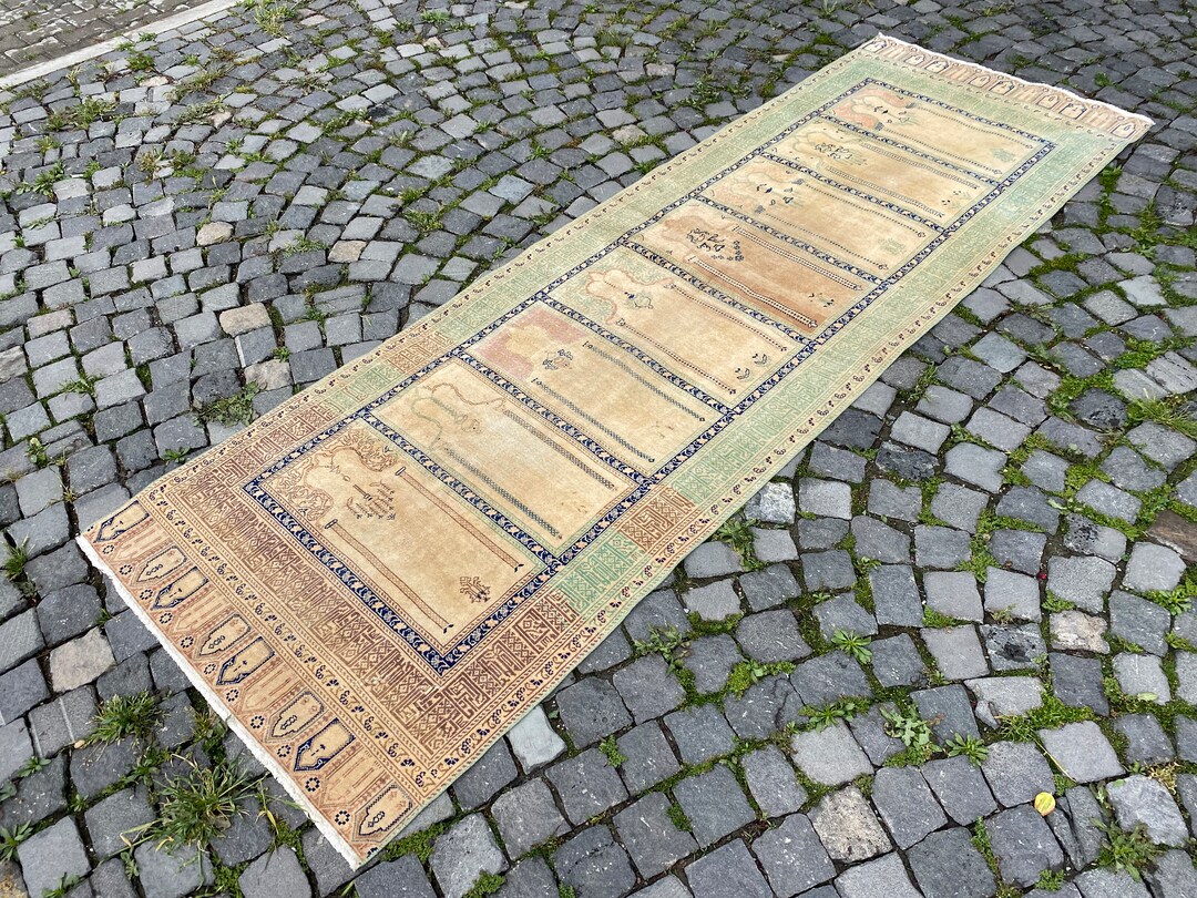 Tgc Rug Turkish Rug, Vintage Rug, Runner Rug, Hallway Rug, Wool Rug, Handmade ...