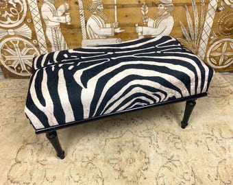 Handmade Ottoman, Bench, Custom Size, Turkish Rug Bench, Upholstered Bench, Boho Decor, Piano Seat, Dining Table Bench Bedroom Hallway Bench