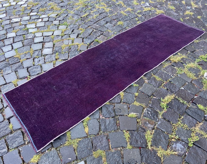 Handmade rug, Runner rug, Wool rug, Turkish rug, Corridor rug, Bohemian rug, Home decor, Carpet, Decor rug | 63 x 200 cm = 2,0 x 6,5 ft