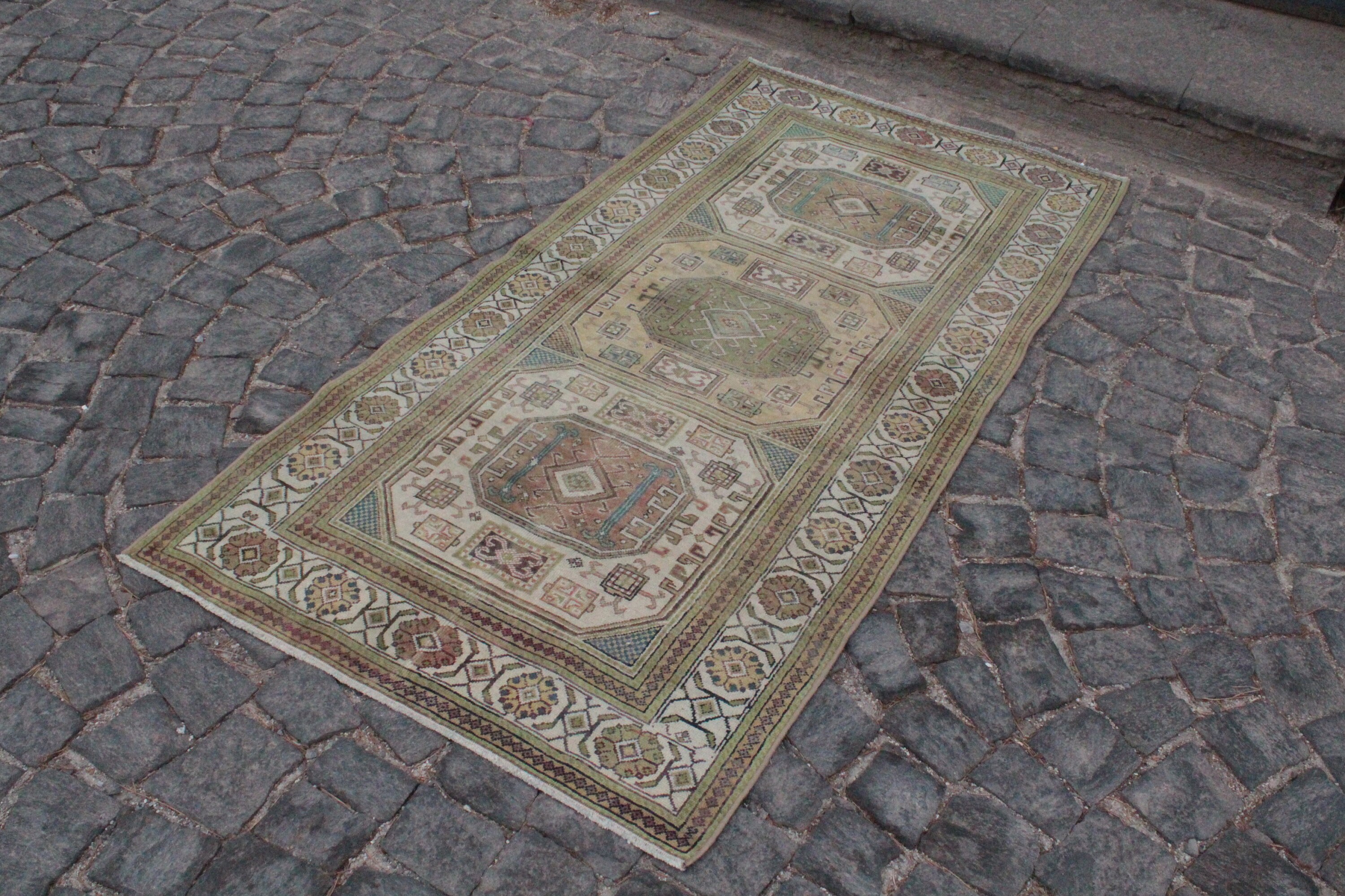 Rug Carpet Area Vintage Turkish Wool 50