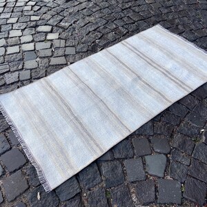 Turkish kilim, Vintage kilim, Area Kilim, Kilim, Handmade kilim, Turkish rug, Wool rug, Home decor | 71 x 143 cm = 2,3 x 4,6 ft