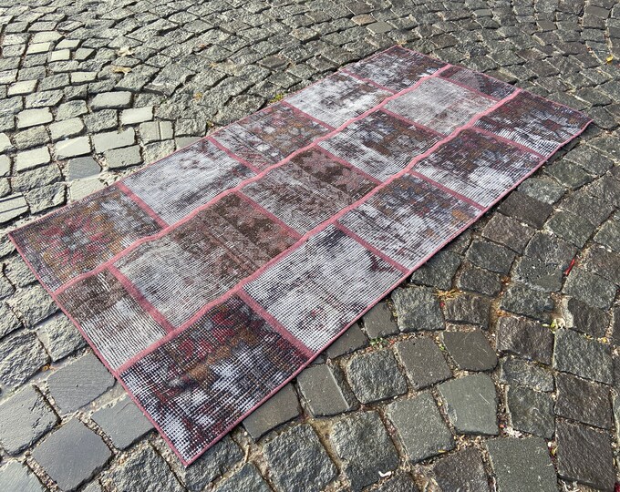 2.6 x 5.0 ft,Patchwork rug, Turkish rug, Vintage rug, Area Rug, Home decor, Wool rug, Handmade rug, Carpet, Kilim | 80 x 154 cm