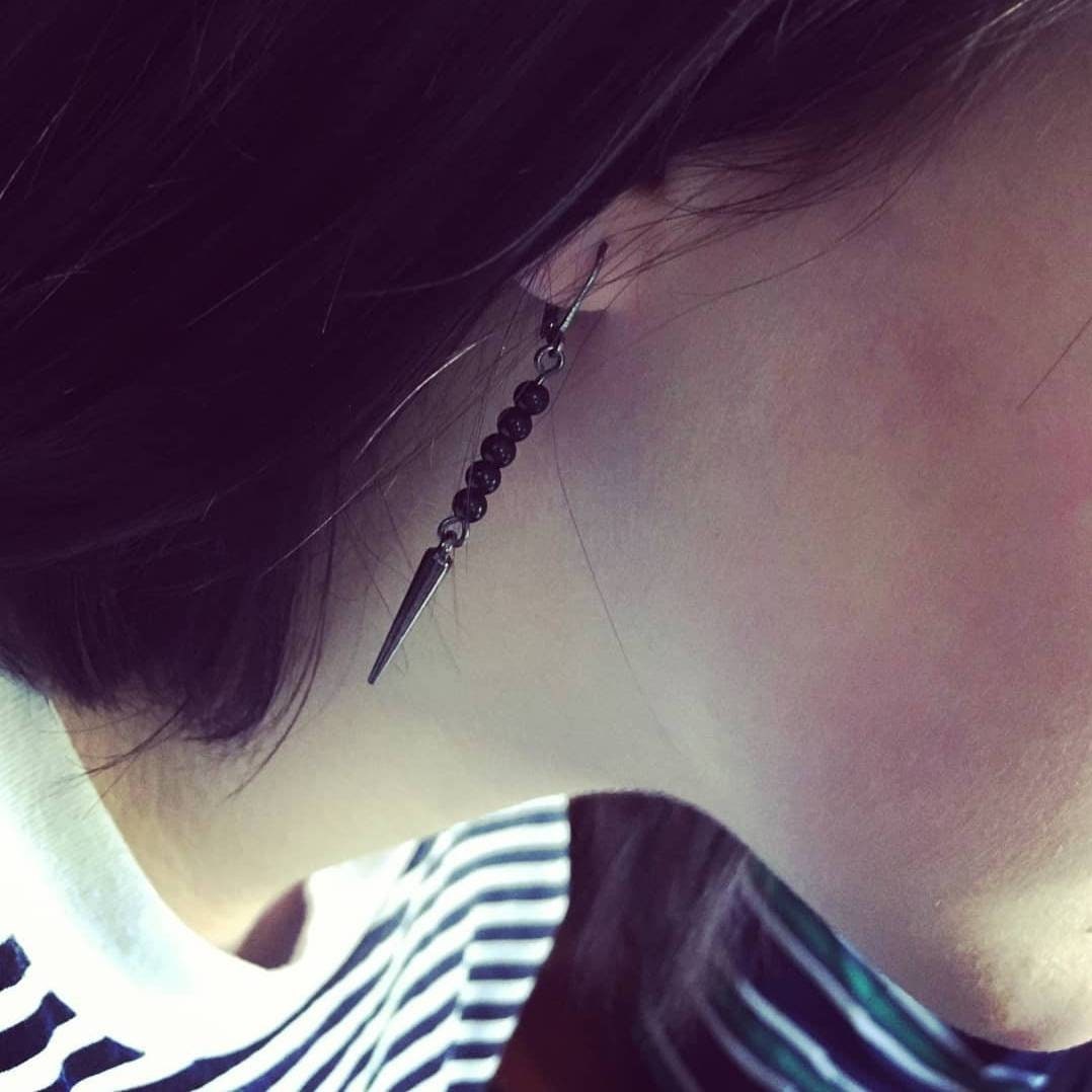 Rongwo Stranger Things Billy Hargrove Drop Earrings Beads Cone Pendant  Dangle Earring Jewelry Gifts for Women Girls
