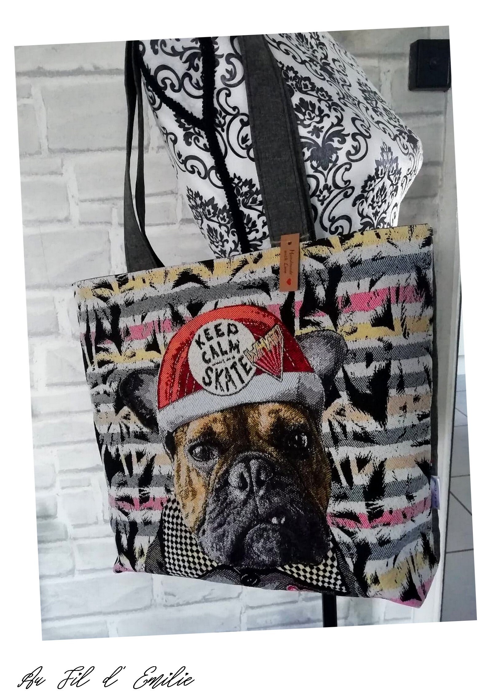 Sac cabas en anglais hot sale
