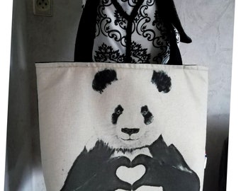 sac cabas panda