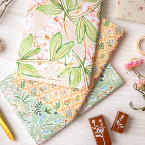 Notebook Set - Build your own pack | Stitched Lined Notebook, Note-taking, Back To School Notebook, Journaling, Flower Notebook
