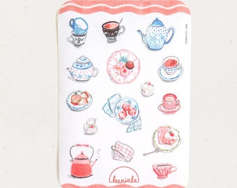 Let's Partea | washi sticker sheets for bujo, bullet journals & planners