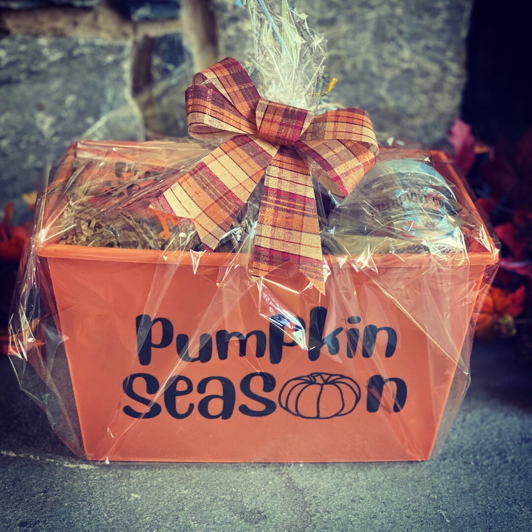 Pumpkin Spice Gift Basket. Fall Gift Basket. Autumn Gift Basket ...
