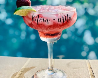 Mamma - Bicchiere da Margarita Arita: regalo originale per cocktail