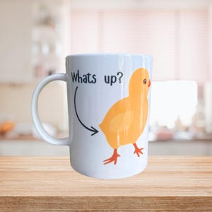 Guess What Huhn Butt Becher: Lustige 16 Unzen Kaffeetasse