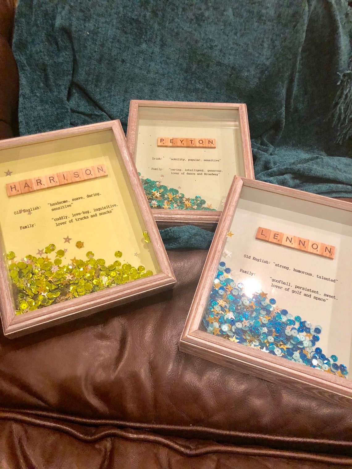 Personalized Shadow Box Etsy