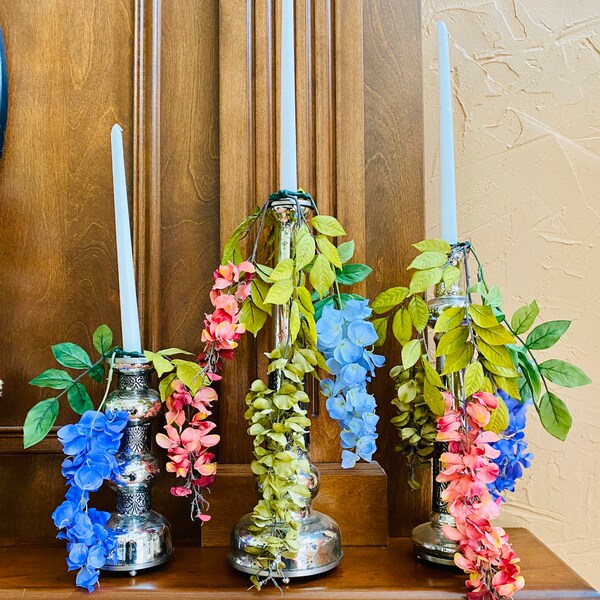 Taper Candle Rings Etsy