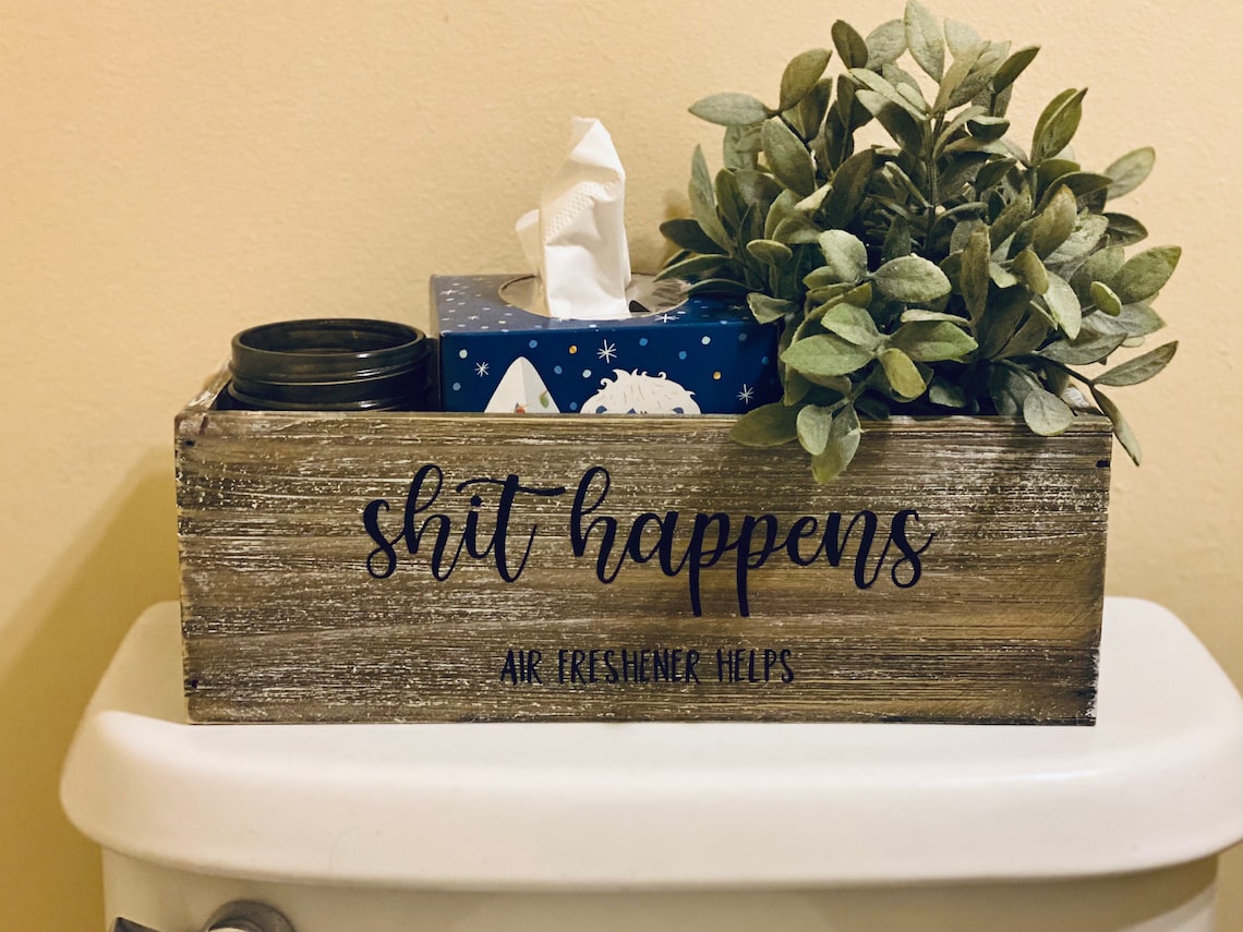 Shit Happens Air Freshener Helps Toilet Paper Holder Toilet Paper Box shit-happens-air-freshener-helps-toilet-paper-holder-toilet-paper-box