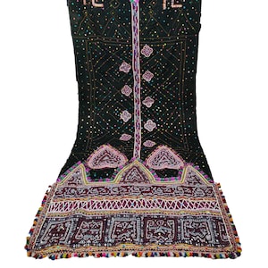 banjara Shawl Kutchi Woolen Rabari Tribal Ethnic Stole dupatta , Kutch Hand Work Tribal Woolen Embroidery Dhabdi, Indian Traditional Dupatta