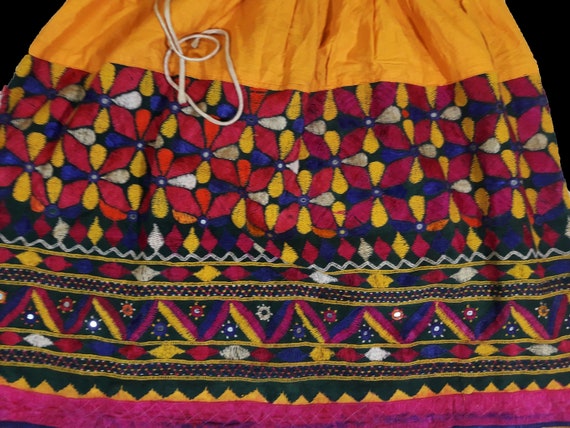 Banjara Skirt vintage Lehenga very heavy Embroide… - image 2