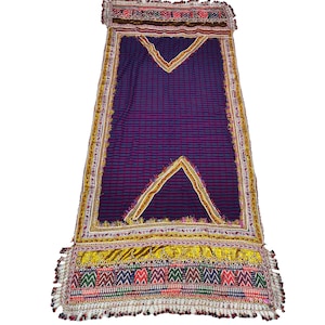 banjara scarf , dupatta  Kutchi Rabari Tribal Ethnic Stole , Kutch Hand Work Tribal Embroidery Dhabdi, Indian Traditional Dupatta Shawl