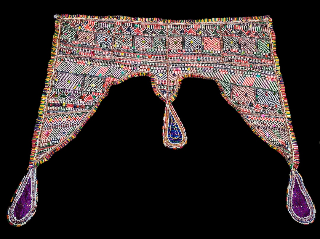 Pendentif Ethnique Afghan Kutchi De Haute Qualité - Doré, Alliage, Neuf Sans Emballage