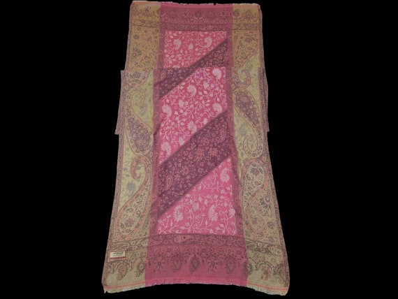 Kashmiri Cashmere Shawl , Kashmiri Kani Shawl , K… - image 2