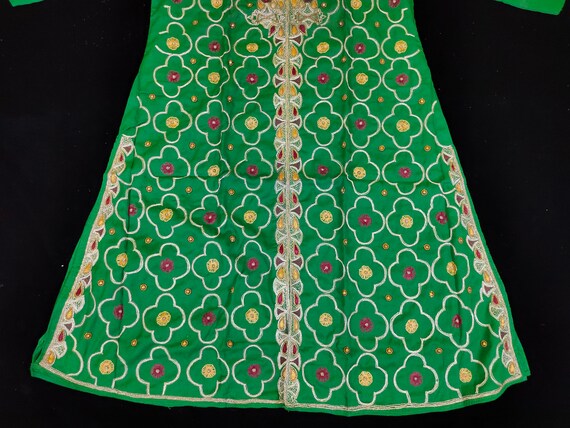vintage royal zari 3 piece embroidered zardozi Sa… - image 7