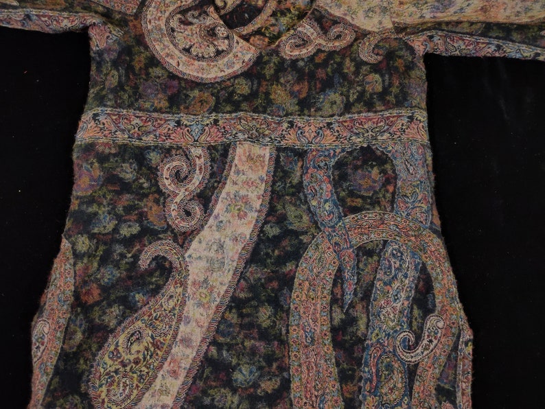 banjara dress,embroidered boho/'s gypsy antique dress,shawl dress,hand embroidered banjara top handmade winter dress vintage woollen dress