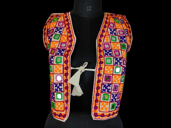 Rabari Keriya Jacket, Boho Jacket,rare Vintage Rabari Embroidery 