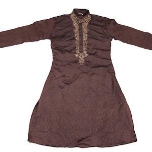 vintage embroidery dress handmade kurta , Embroidered kurti-ethnic hand embroidery Indian mens kurta kutch hand embroidery kurti- top-tunic