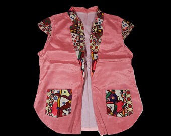 Vintage Banjara Jacke, antike Stammes- Rabari Hand Stickerei Arbeit ethnischen handgemachte Weste Indianer, Kutch Boho mehrfarbige Banjara Jacke