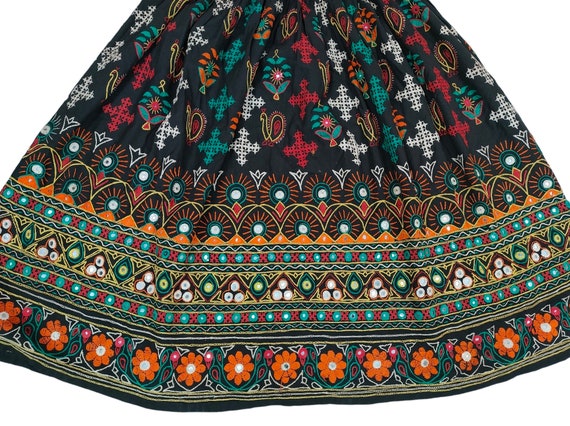 Banjara Skirt vintage Lehenga very heavy Embroide… - image 7
