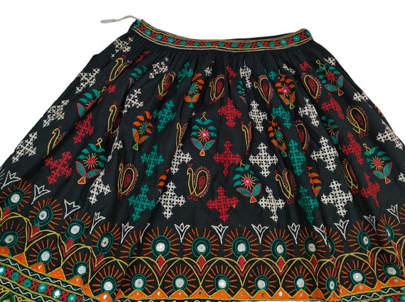Banjara Skirt vintage Lehenga very heavy Embroide… - image 2