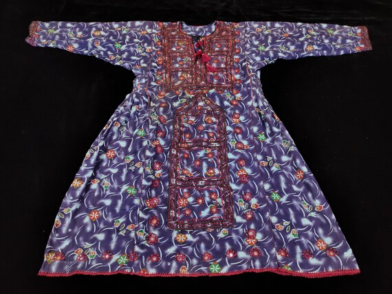 Baluchi dress,afghan embroidered boho's gypsy ant… - image 3