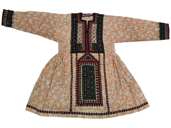 Baluchi dress ,afghan embroidered boho's gypsy an… - image 4