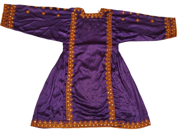 Baluchi dress ,afghan embroidered boho's gypsy an… - image 10