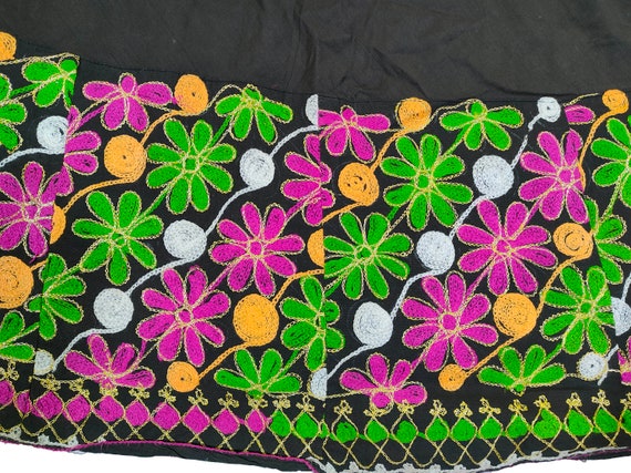 Banjara Skirt vintage Lehenga very heavy Embroide… - image 5