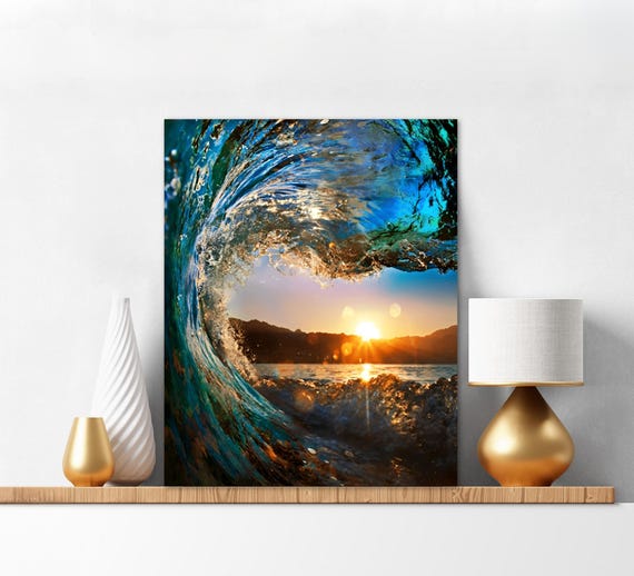 Paint By Numbers for Adults Ocean Wave Painting Kit Acrylic Wall Art Diy Set Birthday Gift Christmas Gift for Friends Indoor Activity 15