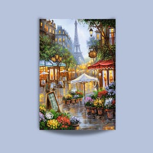 Paint By Number Kit For Adults - Paris, Oh Paris! - Paint By numbers Adult Kit 80A