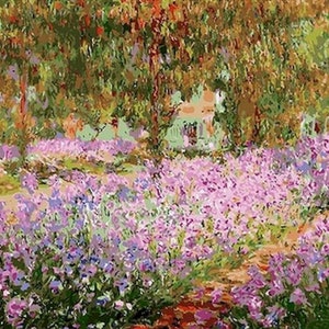 Paint By Numbers The Artist's Garden at Giverny By Monet Painting Kit - 60