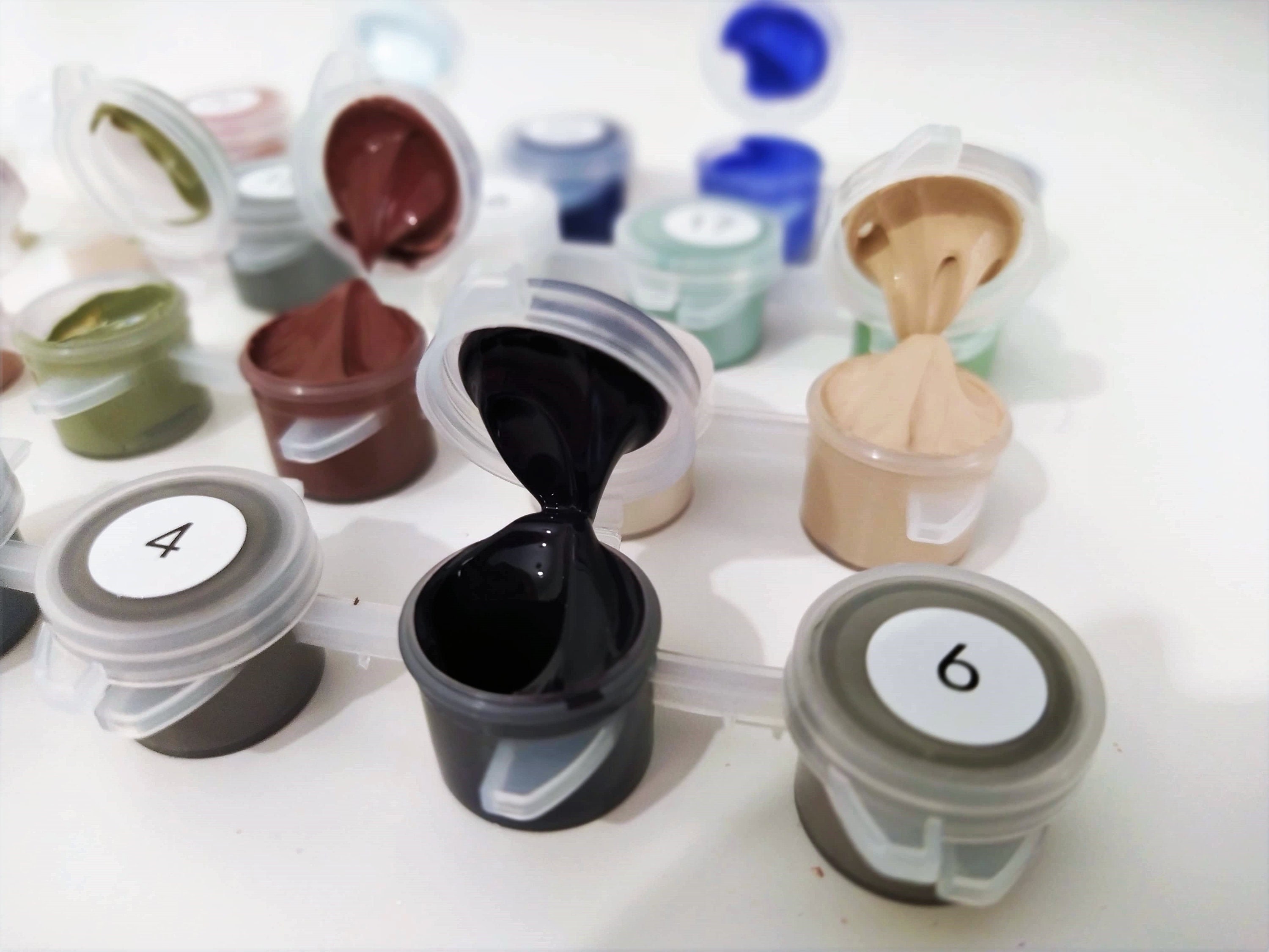 Set of Extra Paints for Paint by Number Kits Choose Yours Etsy Australia