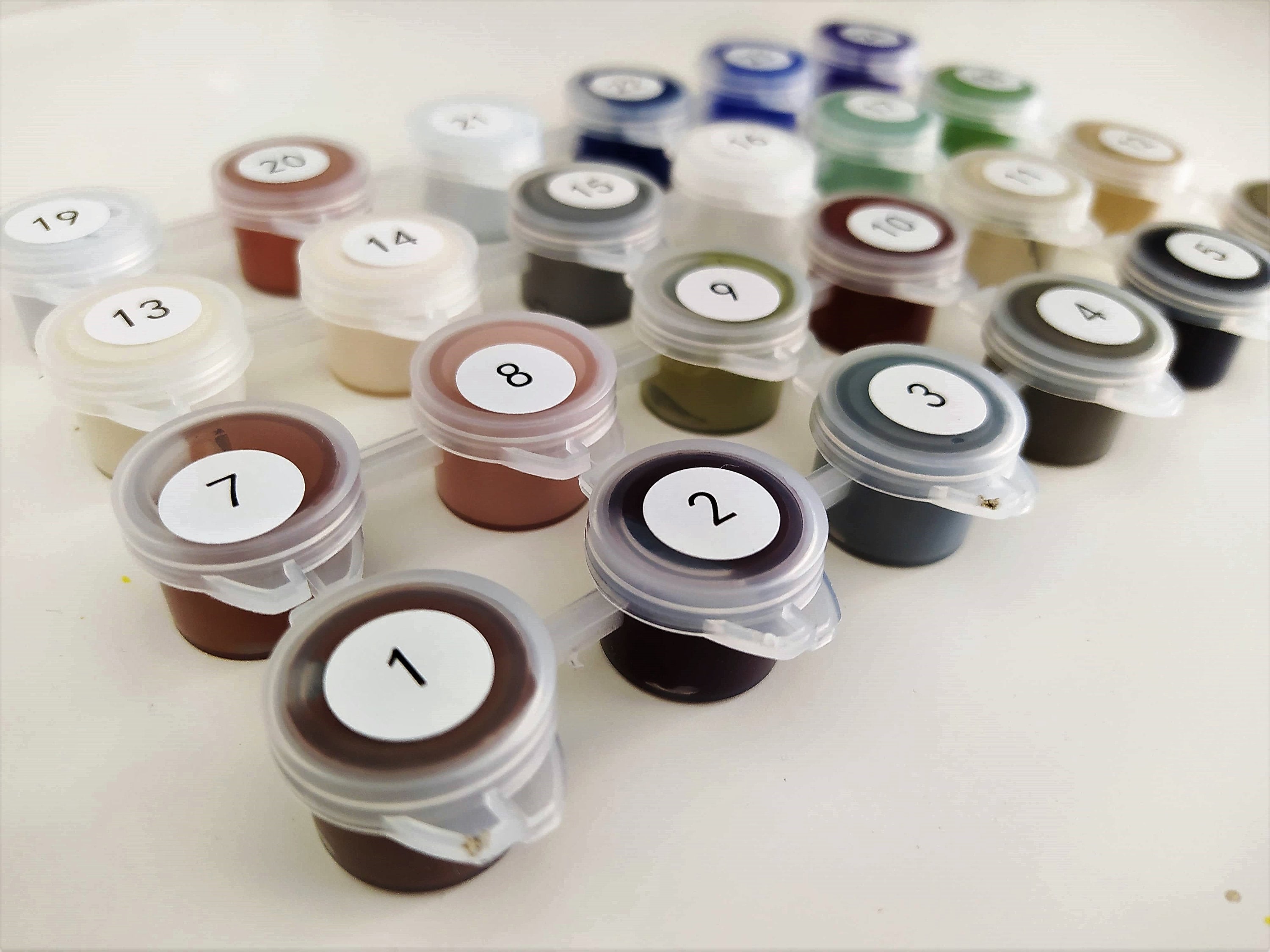 Set of Extra Paints for Paint by Number Kits Choose Yours Etsy Australia