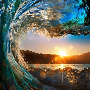 Kit de pintura por números para adultos: pintura de olas del océano, arte mural acrílico, set de bricolaje, regalo de cumpleaños, regalo de Navidad para amigos, actividad para interiores, 15 imagen 7