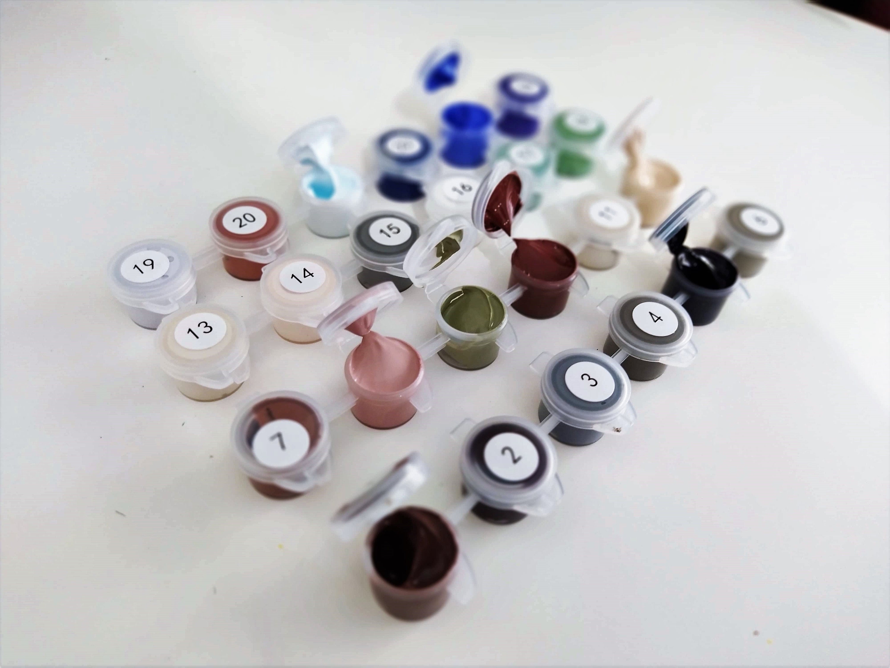 Set of Extra Paints for Paint by Number Kits Choose Yours Etsy Australia