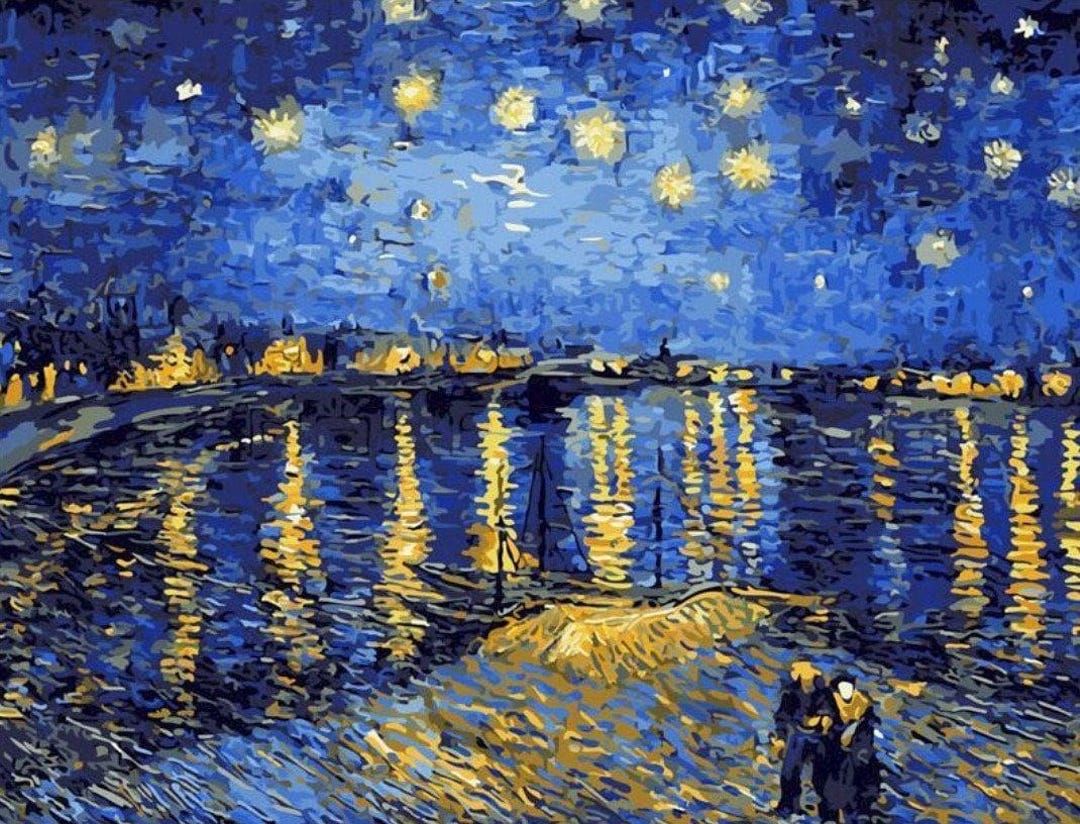 Peinture par numéros - Compagnons nuit étoilée - Figured'Art Peinture par numéros - Compagnons nuit étoilée - Figured'Art