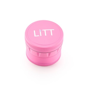 LiTT 4 Piece Pink Classic Grinder