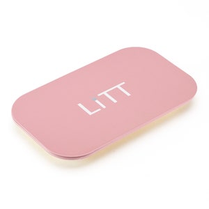 Litt Stash メタルトレイ マグネット蓋付き - 収納トレイに安全に保管できるスマートな方法。アクセサリーを隠しておけます。