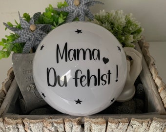 Grablicht-Trauer-Mama-Muttertag-Gedenklicht-Du fehlst-Geschenk-wetterfest