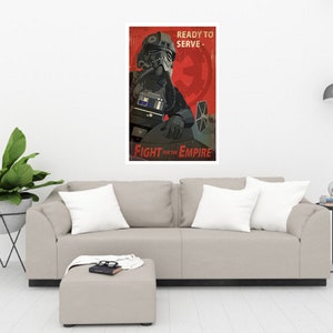 Star Wars - Imperial Propaganda - Posters, Star Wars, Galactic Empire, Rebel Alliance, Prints, Instant Download, Unique, Tie Fighter Pilot
