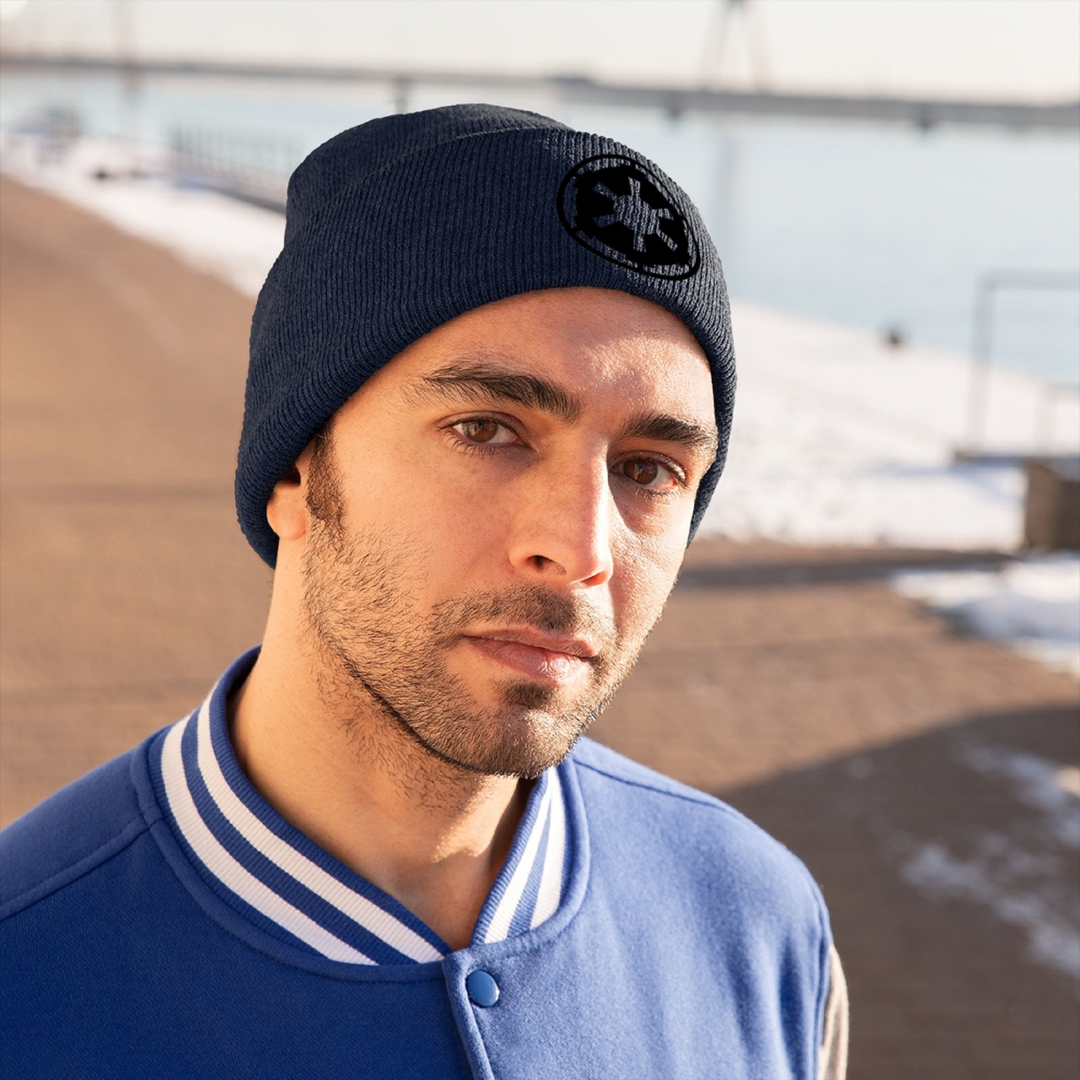 Star Wars Knit Beanie Imperial Symbol 