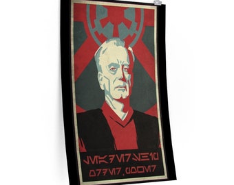 Star Wars - Imperial Propaganda - Posters, Star Wars, Galactic Empire, Rebel Alliance, Gift, Prints, Custom, Unique, Geek, Palpatine,